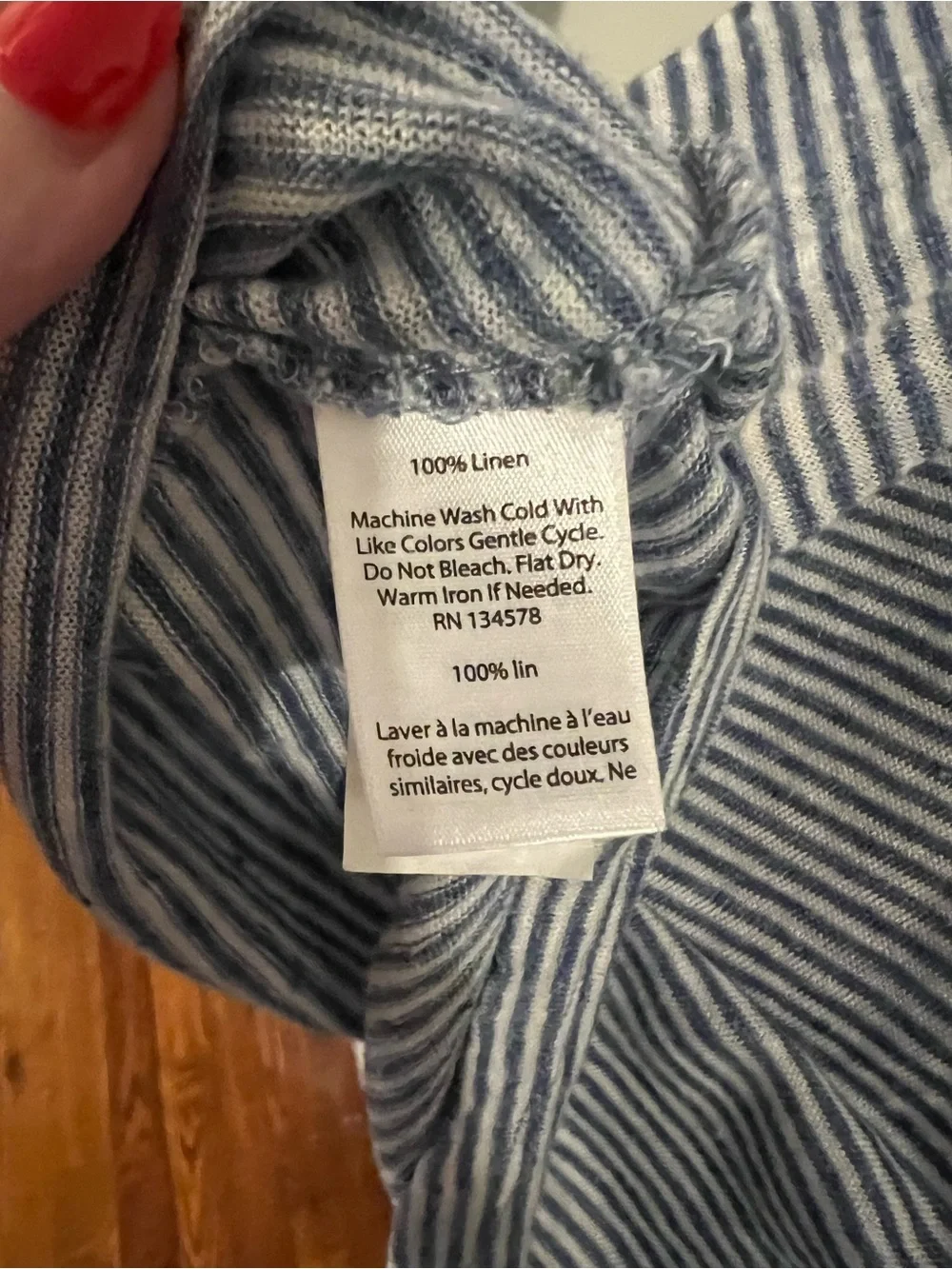 Vineyard Vines Blue White Striped Tank Dress XS Casual Swing Dress